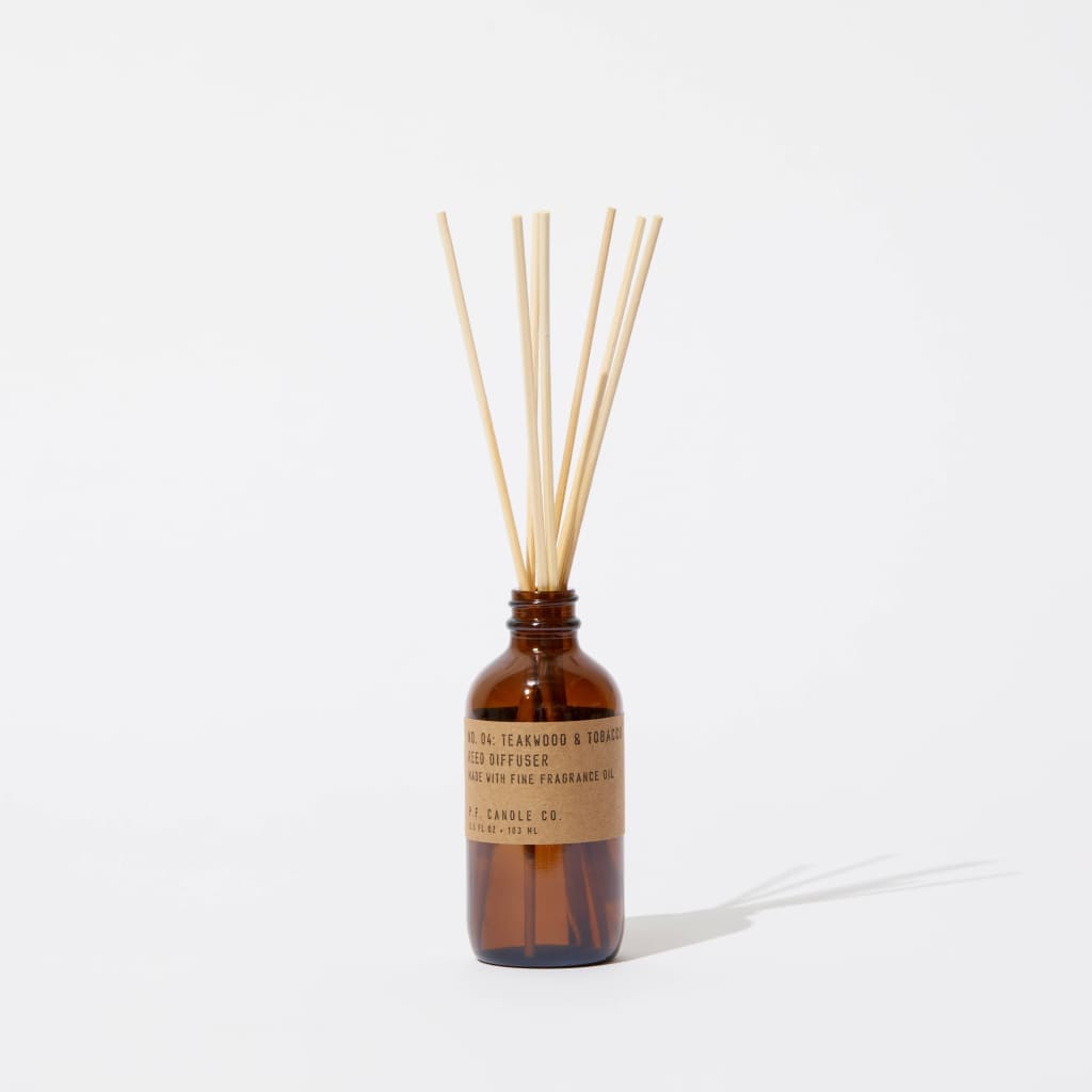 P.F. Candle Co. - Teakwood & Tobacco - 3.5 oz Reed Diffuser
