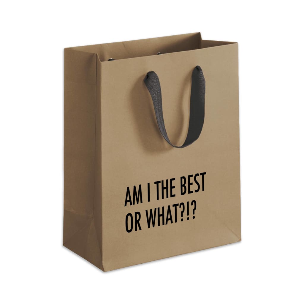 Pretty Alright Goods - Am I The Best - Gift Bag - Greeting &