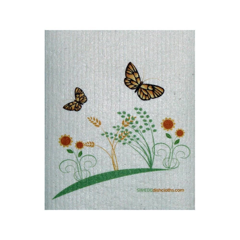 SWEDEdishcloths - Swedish Dishcloth 2 Spring Butterflies