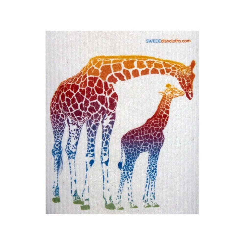 SWEDEdishcloths - Swedish Dishcloth Colorful Giraffe