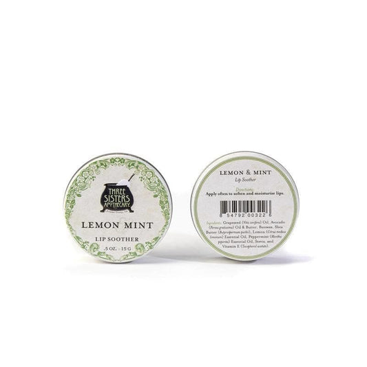 Three Sisters Apothecary - Lemon & Mint Lip Soother - Bath &