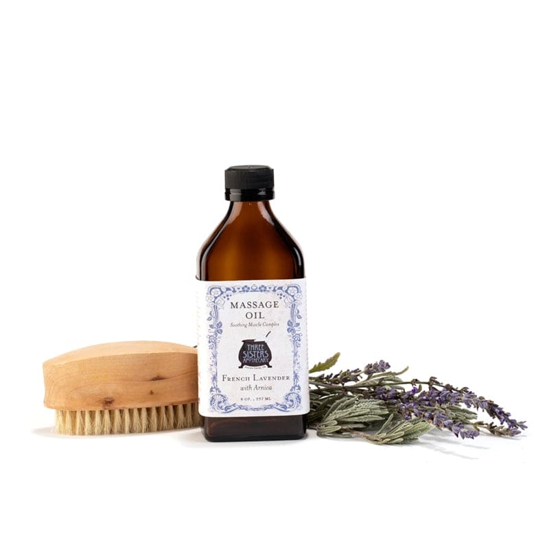 Three Sisters Apothecary - Massage Oil French Lavender - 