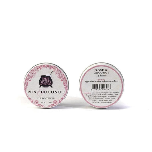 Three Sisters Apothecary - Rose & Coconut Lip Soother - Bath
