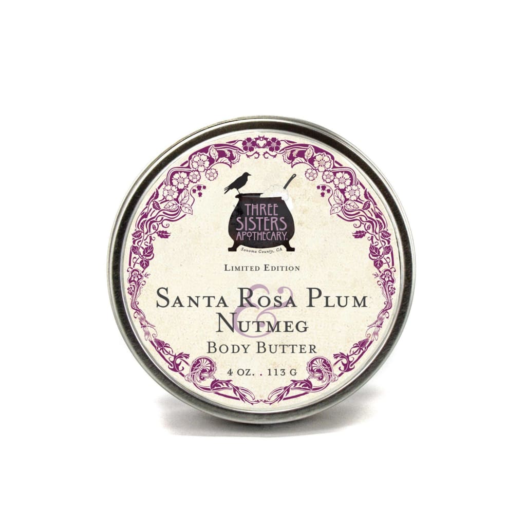 Three Sisters Apothecary - Santa Rosa Plum & Nutmeg Body 