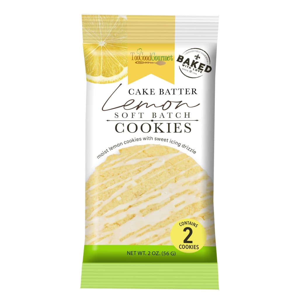 Too Good Gourmet - Individually Wrapped Cookies - 1oz. Lemon