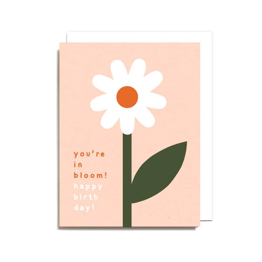 Worthwhile Paper - Birthday Bloom Card - Home & Garden