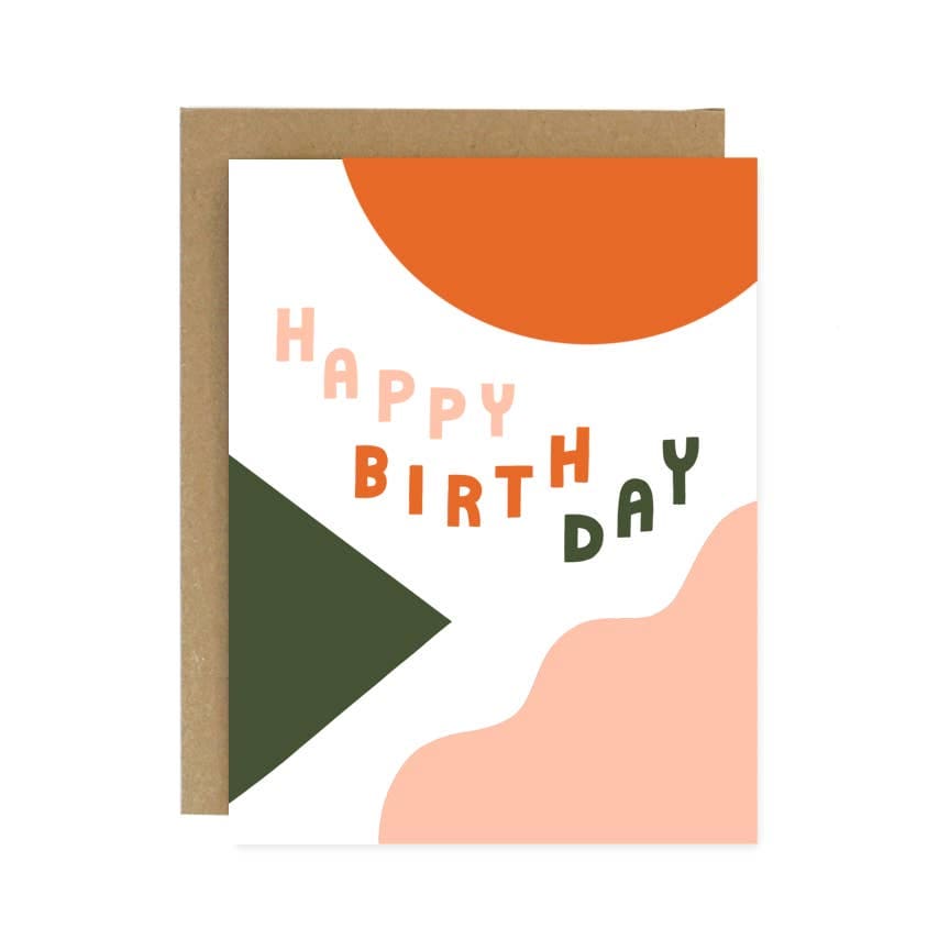 Worthwhile Paper - Birthday Shapes & Colors - Home & Garden
