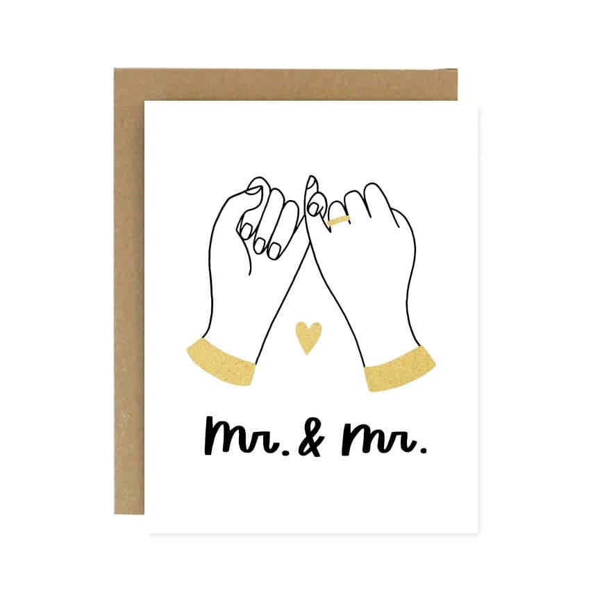 Pinky Promise Wedding - Mr. & Mr. -  Tilth & Oak