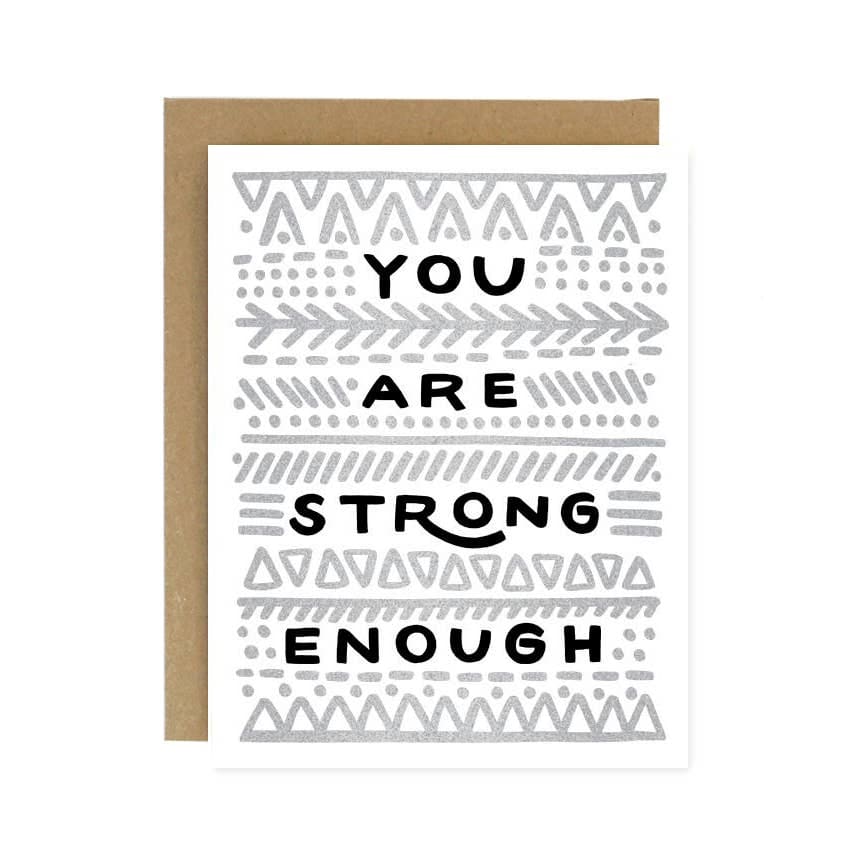 Strong Enough - Card -  Tilth & Oak